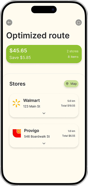 Cherry pick deals screen